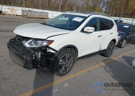 2020 Nissan Rogue Sv Intelligent Awd из США, поврежденный, VIN JN8AT2MV2LW108865
